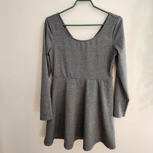 H&M grey skater dress